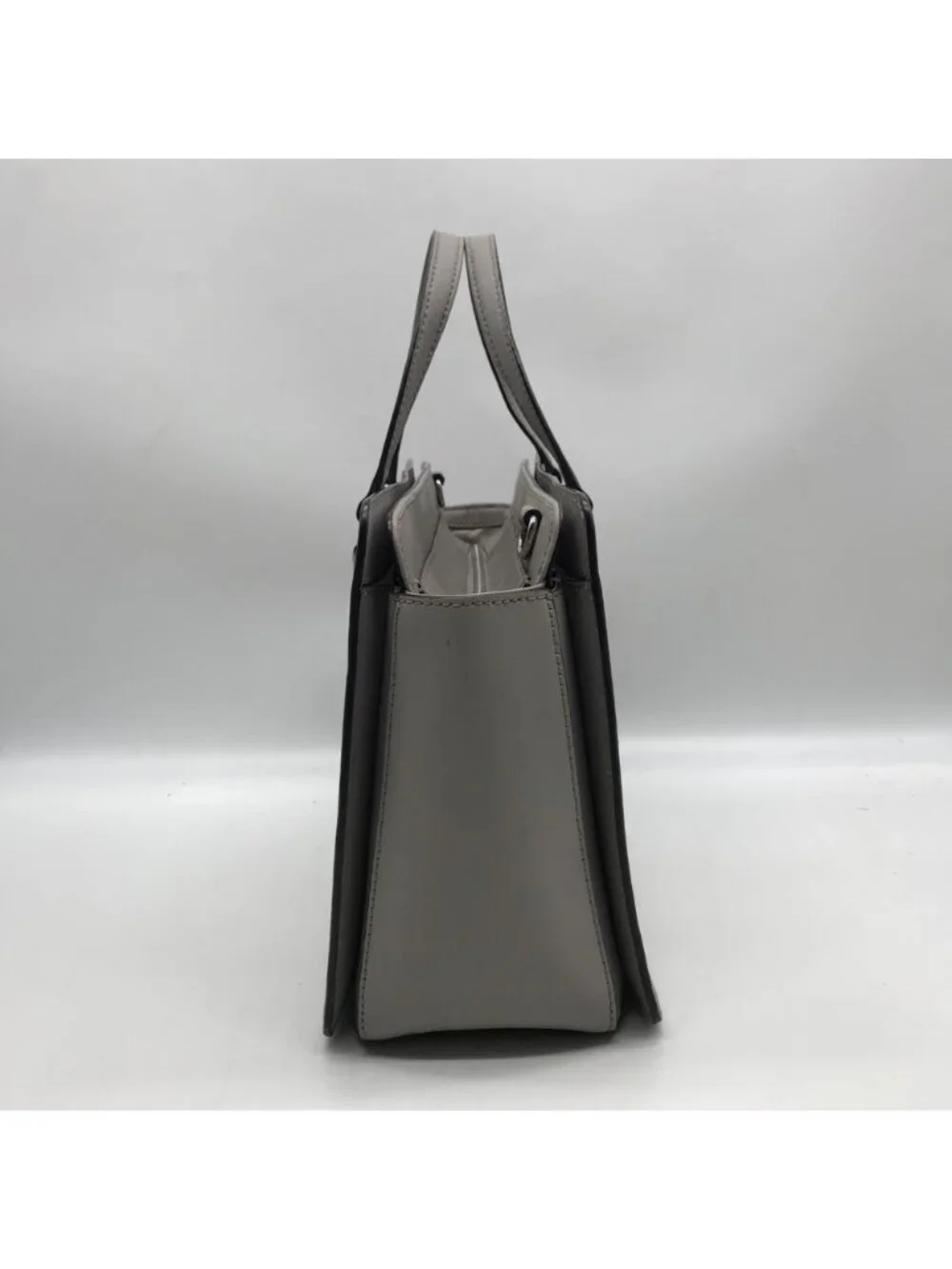 Kate Spade Gray Saffiano Leather Laurel Way Reese Satchel Bag